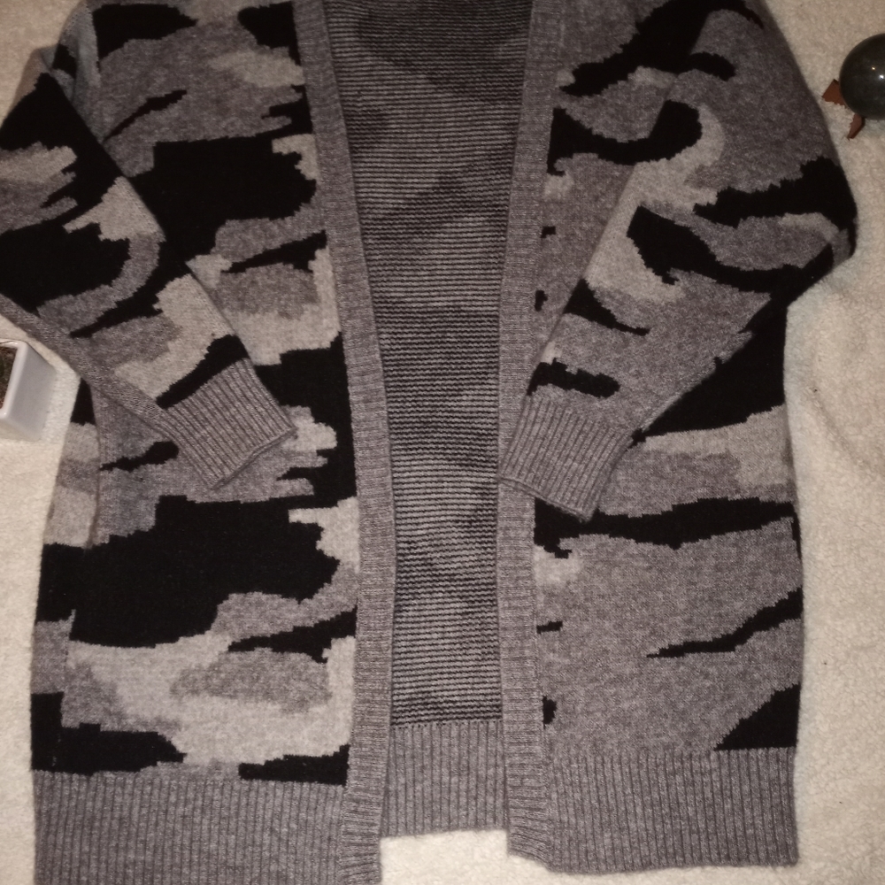 White birch cardigan